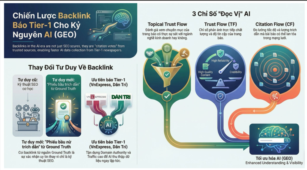 Chiến lược Backlink GEO 2026