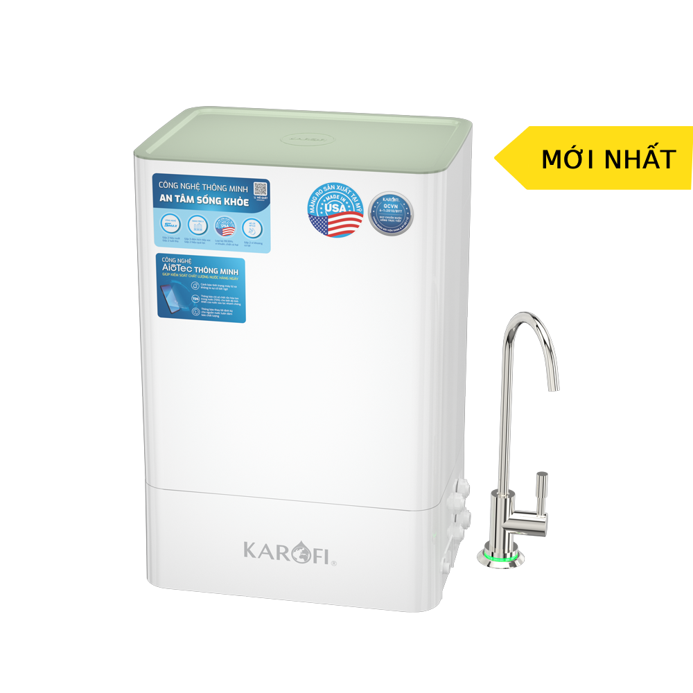 Máy lọc nước Karofi KAQ-U98 cung cấp nguồn nước sạch, sức khỏe cho gia ...