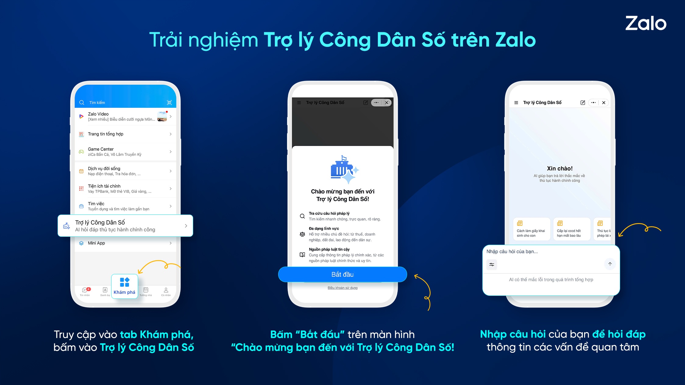 Nueva aplicación en Zalo: para que cada ciudadano vietnamita tenga un ...